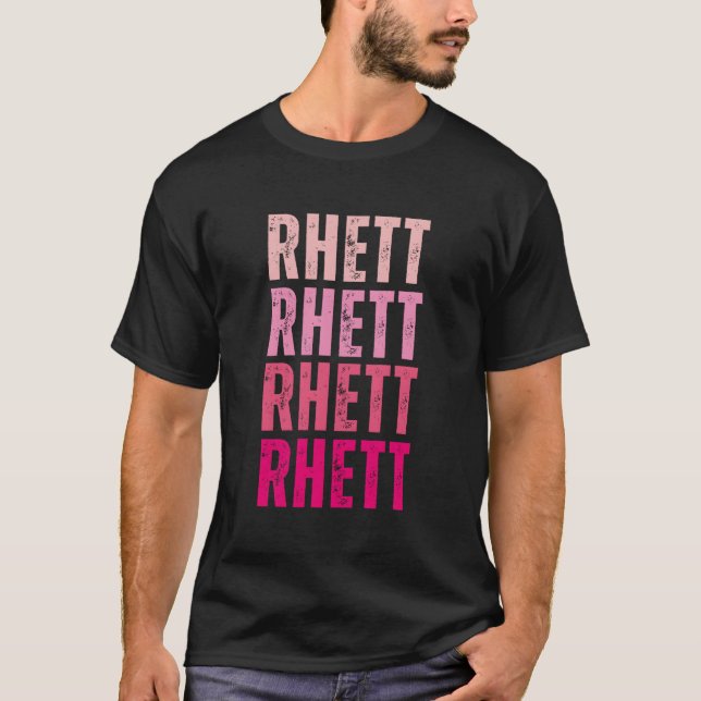 T-shirt I Love Rhett Funny Rhett (Devant)