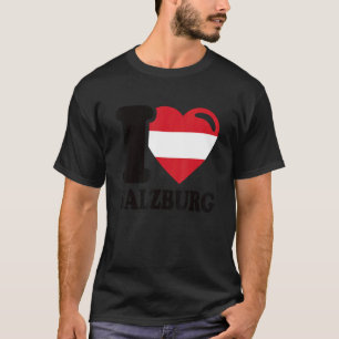 T-shirt I Love Salzburg City In Austria I Love Salzburg 2