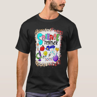 T-shirt I Love Science Enseignant Laboratoire de chimie En