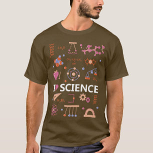 T-shirt I Love Science Premium
