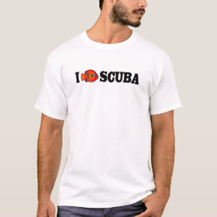 T-shirt I Love scuba