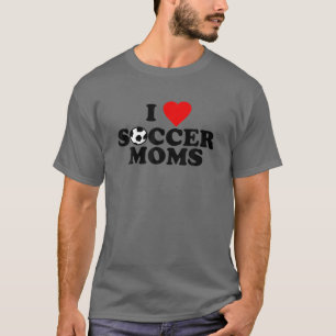 T-shirt I Love Soccer Moms