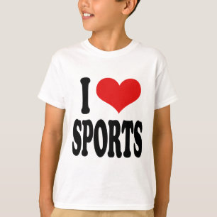 T-shirt I Love Sports