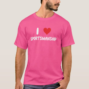 T-shirt I Love Sportsskill - Coach Coaching Baseball Sof