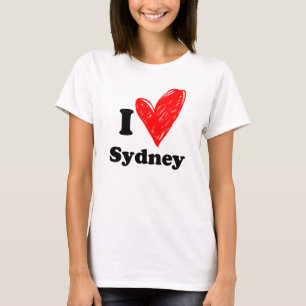 T-shirt I love Sydney