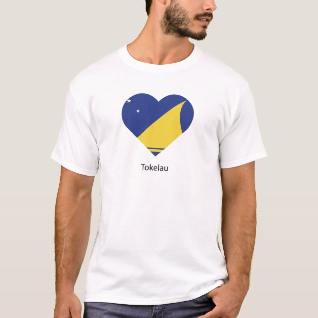 T-shirt I Love Tokelau (Devant)