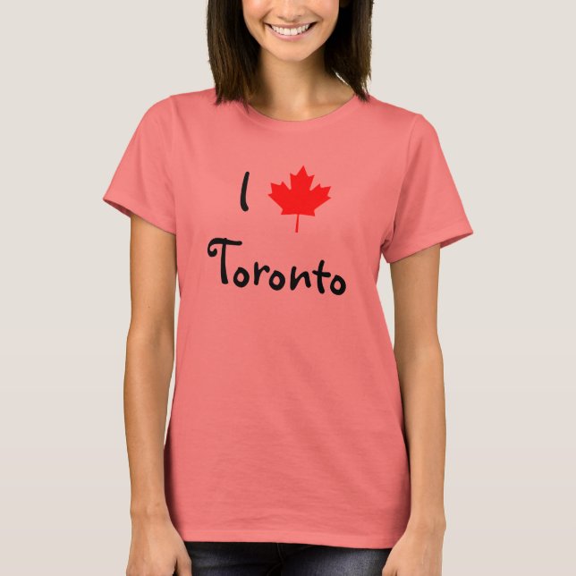 T-shirt I Love Toronto (Devant)