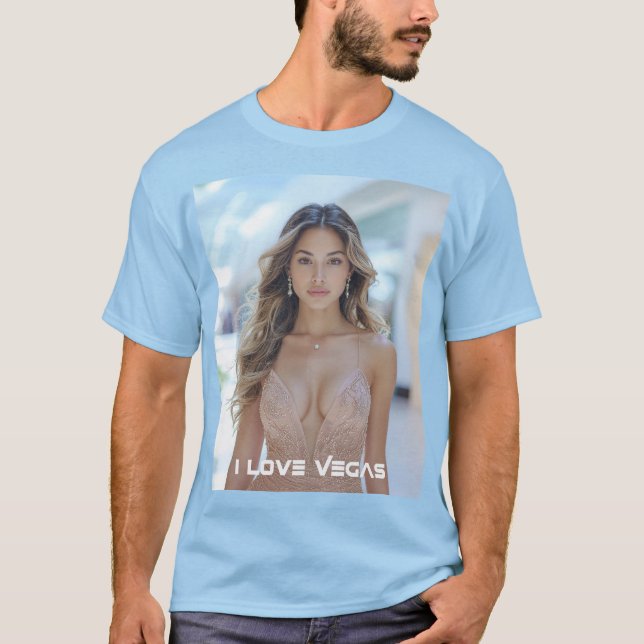 T-SHIRT I LOVE VEGAS (Devant)
