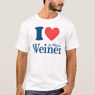 T-shirt I Love Weiner