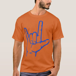 T-shirt I Love You Hand Sign American Sign Language 19