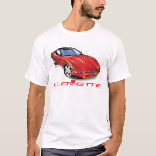 T-SHIRT I LOVETTE UNIQUE CONCEPTION DE VOITURE