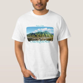 T-shirt I ` m CARAQUEÑO ! Parc national d'Avila