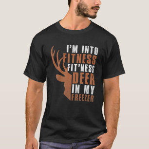 T-shirt I m Into Fitness Fit Ness Deer