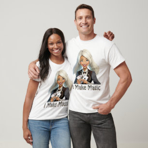 T-shirt I Make Magic - Magicien's