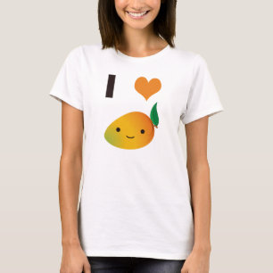 T-shirt I mangue de coeur