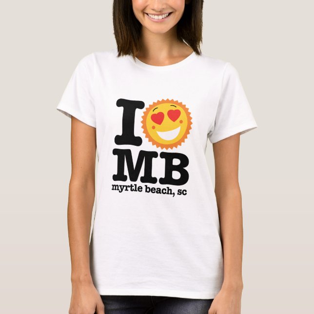 T-shirt I mb de coeur (Devant)