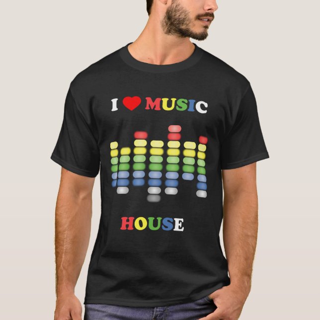 T-shirt I musique de Chambre de coeur (Devant)