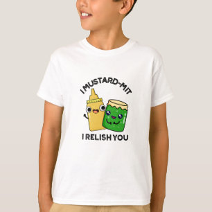 T-shirt I Mustard-mit Je Vous Relie Drôle Conditionnement 
