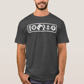 T-shirt I Paused My Game to Be Here Icons Cool Gaming Men 