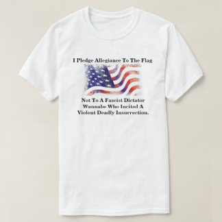 T-shirt I Pledge Allegiance To The Flag Not...............