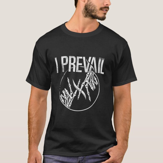 T-shirt I Prevail- Mains de squelette (Devant)