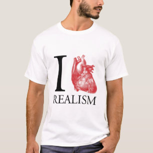 T-shirt I réalisme de coeur