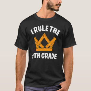 T-shirt I Règle 9e Année Neuvième année Étudiant de premiè
