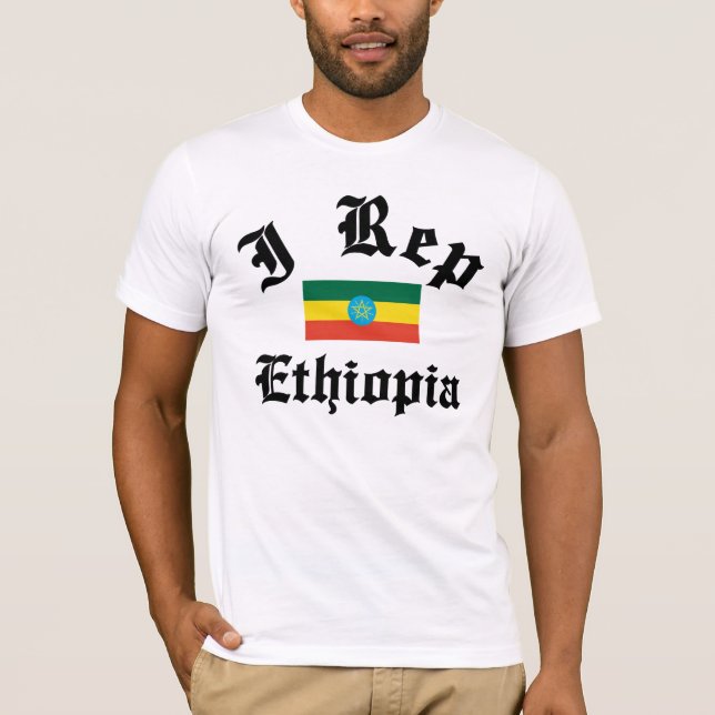 T-shirt I représentant Ethiopie (Devant)