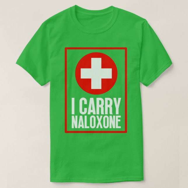 T-shirt I ry Naloxone 15 (Design devant)
