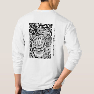 T-shirt I See It Differently – Monochrome Hand-Drawn Art