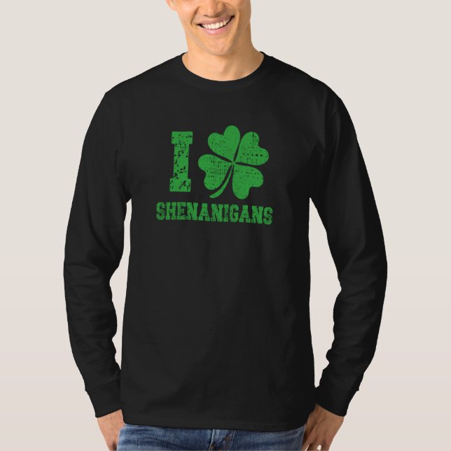 T-shirt I Shamrock Shenanigans St Patricks Day  1 (Devant)