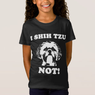 T-Shirt I Shih Tzu Pas Drôle Amateur De Chien