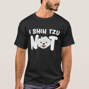 T-shirt I Shih Tzu Pas Shih Tzu Chien Idée