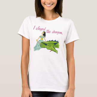 T-shirt I SLAYED la pièce en t de DRAGON