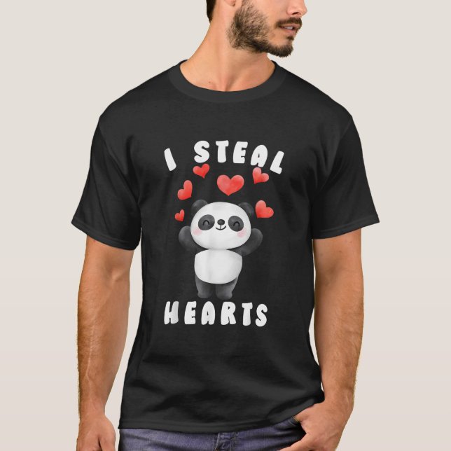 T-shirt I Steal He Panda Day Toddler (Devant)