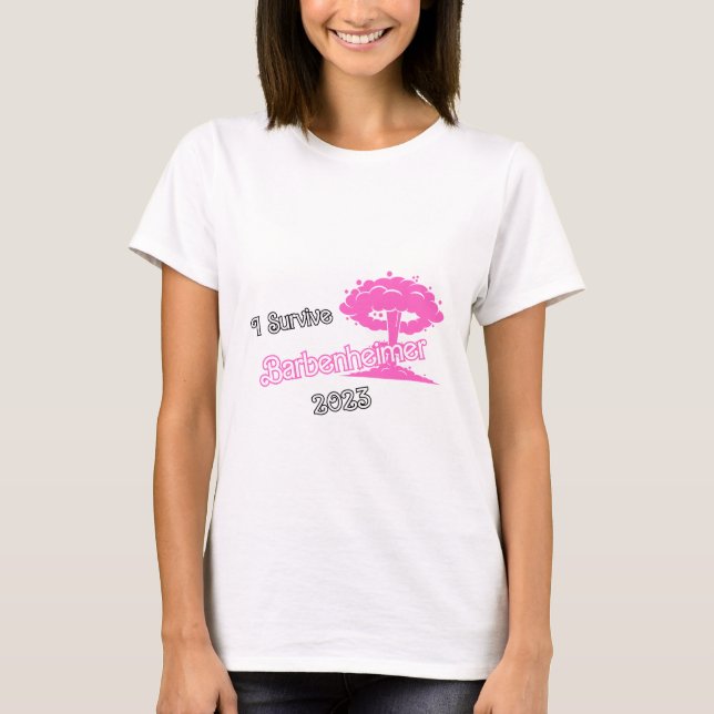 T-shirt I Survive Barbenheimer 2023 (Devant)
