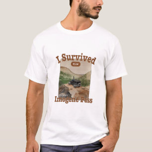 T-shirt I Survive Imogene Pass, Colorado