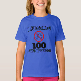 T-shirt I Survived 100 Days of School (Not 67) Funny