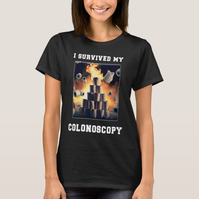 T-shirt I Survived My Colonos Survivor  Hospital Patient (Devant)