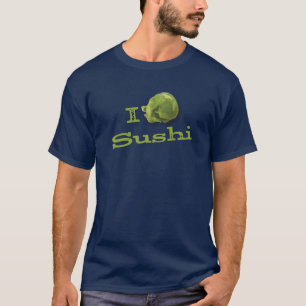 T-shirt I sushi de wasabi