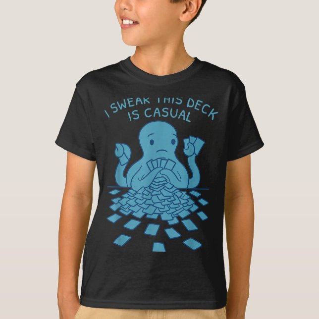 T-shirt I Swear This Deck Is Casual Funny Tabletop Gamer Q (Devant)