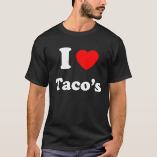 T-shirt I taco de coeur