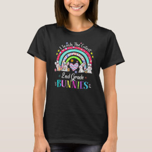 T-shirt I Teach The Cutest 2nd Grade Bunnie Teacher Easte