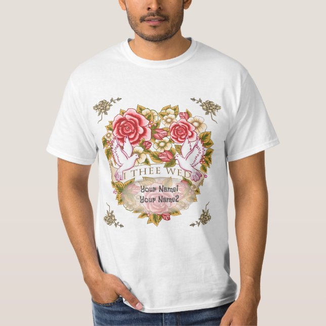 T-shirt I The Wed mariage (Devant)