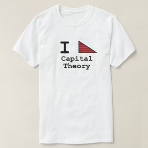 T-shirt I théorie capitale de coeur (Hayek)