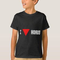 I triangle Horus de rouge (foncé)
