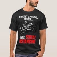 I Waseding Speeding Officier design pour motocycle