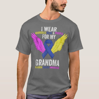 T-shirt I Wear For My Grandma Bladder Cancer Awareness Mon