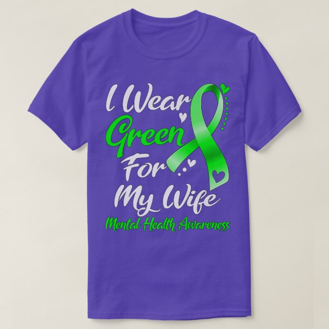 T-shirt I Wear Green (Design devant)