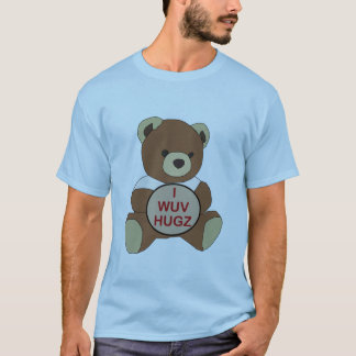 T-SHIRT I WUV HUGZ